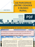 As Parcerias Entre Cidades e Mundo Rural