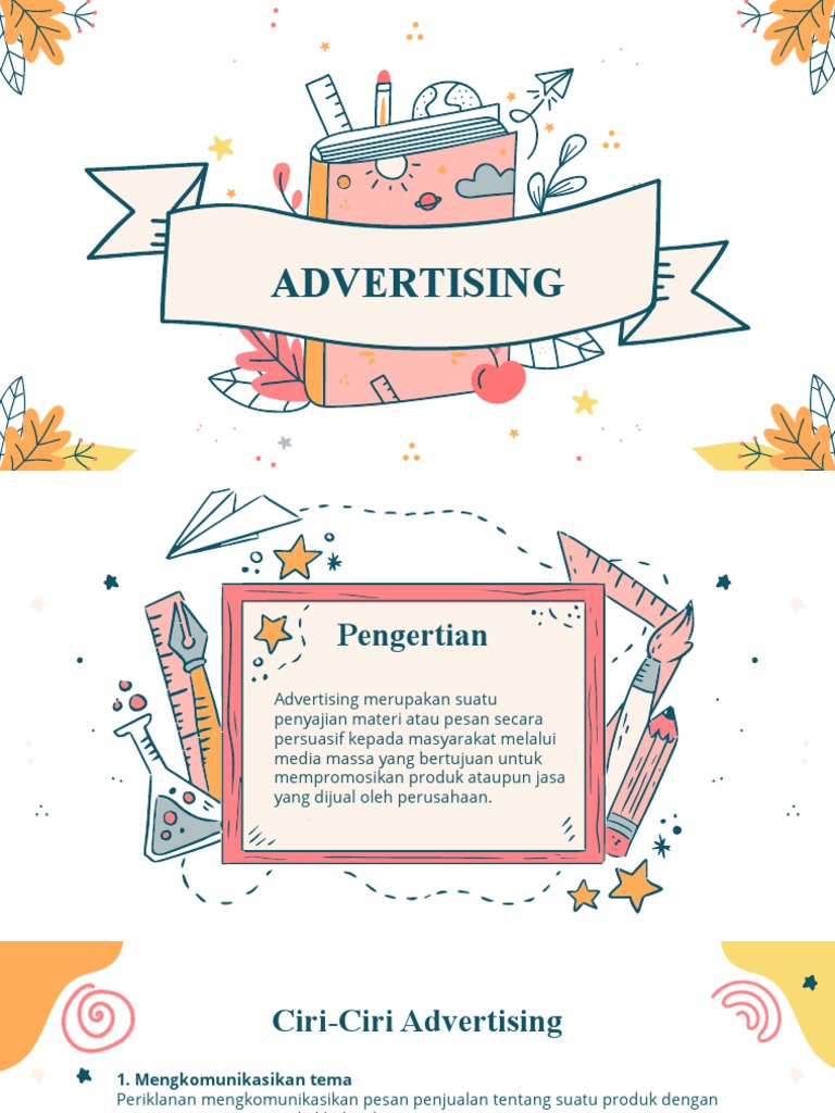 Tujuan dan Manfaat Advertising | PDF
