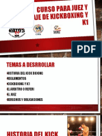 Curso Juez + Arbitraje Kickboxing