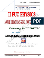 Physics Passing Package Notes 2021