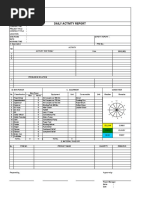 Daily Progress Report