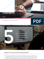 Control de Calidad Del Concreto en Estado Endurecido