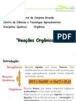 Reações Orgânicas