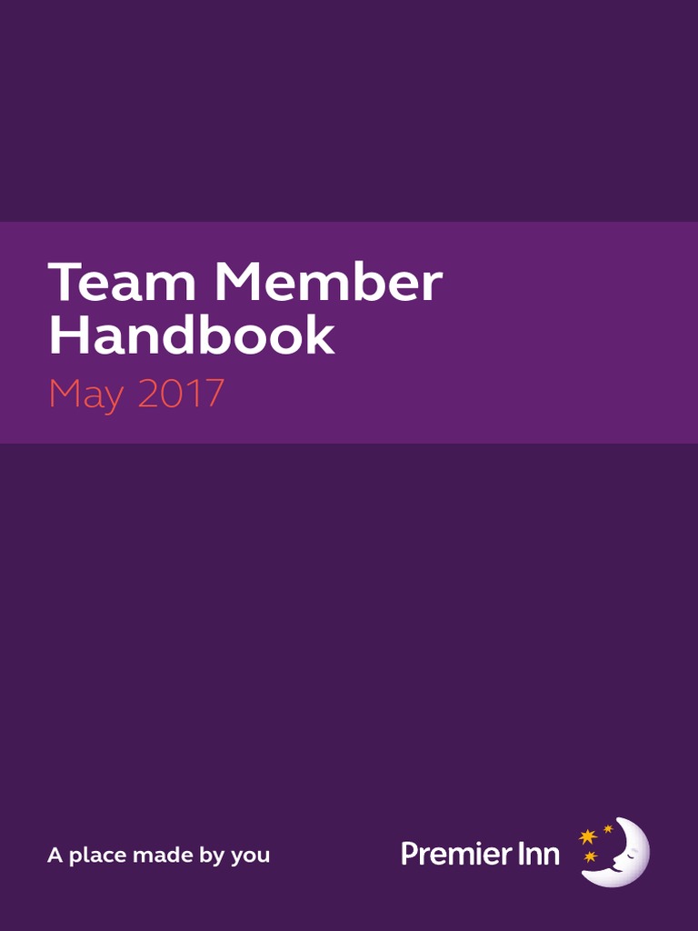 Premier Inn Team Member Handbook | PDF | Parental Leave