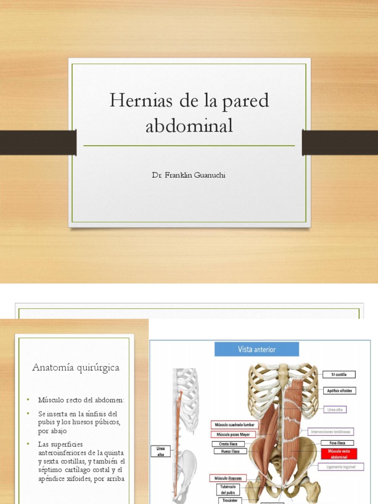 Hernias de La Pared Abdominal | Download grátis PDF | Abdomen | Sistema ...