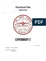 Experiment-2: Practical File