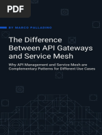 The Difference Between API Gateways and Service Mesh