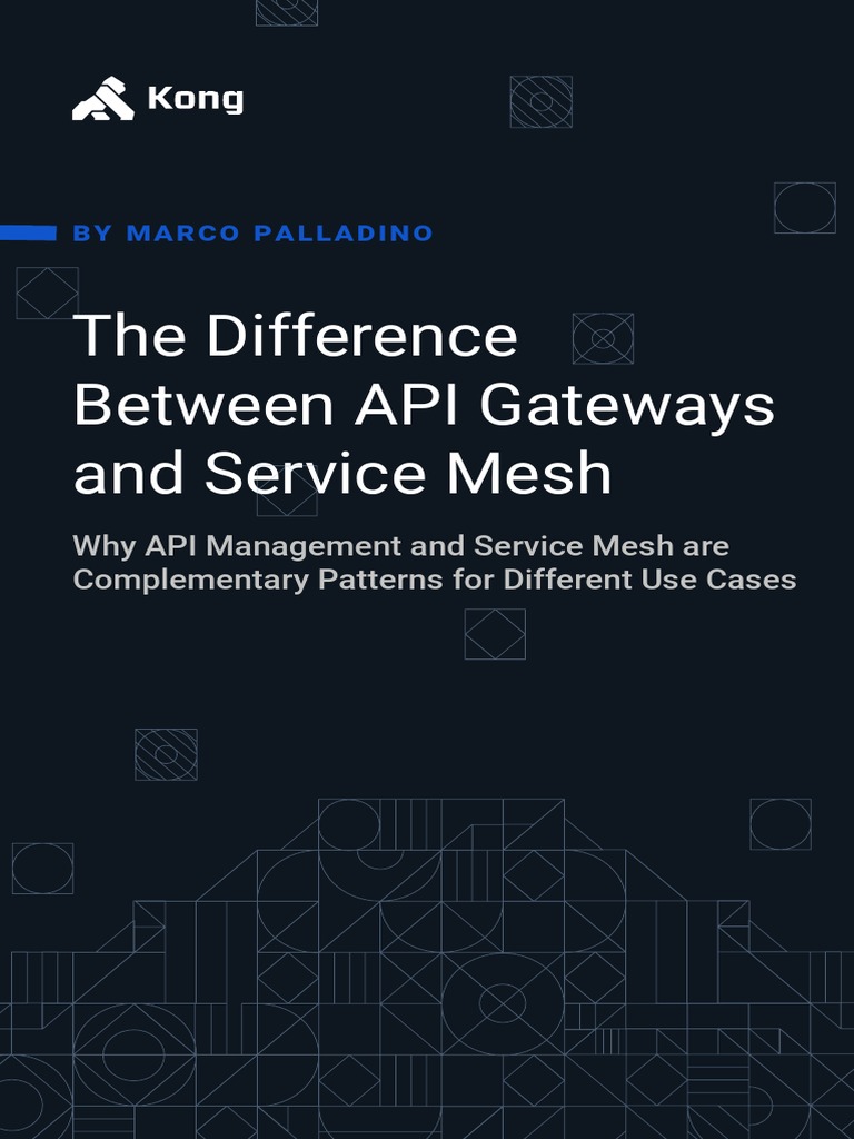 API Gateways vs. Service Mesh Explained | PDF | Proxy Server ...