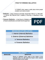 Dactyloscopy & Ballistics Presentation