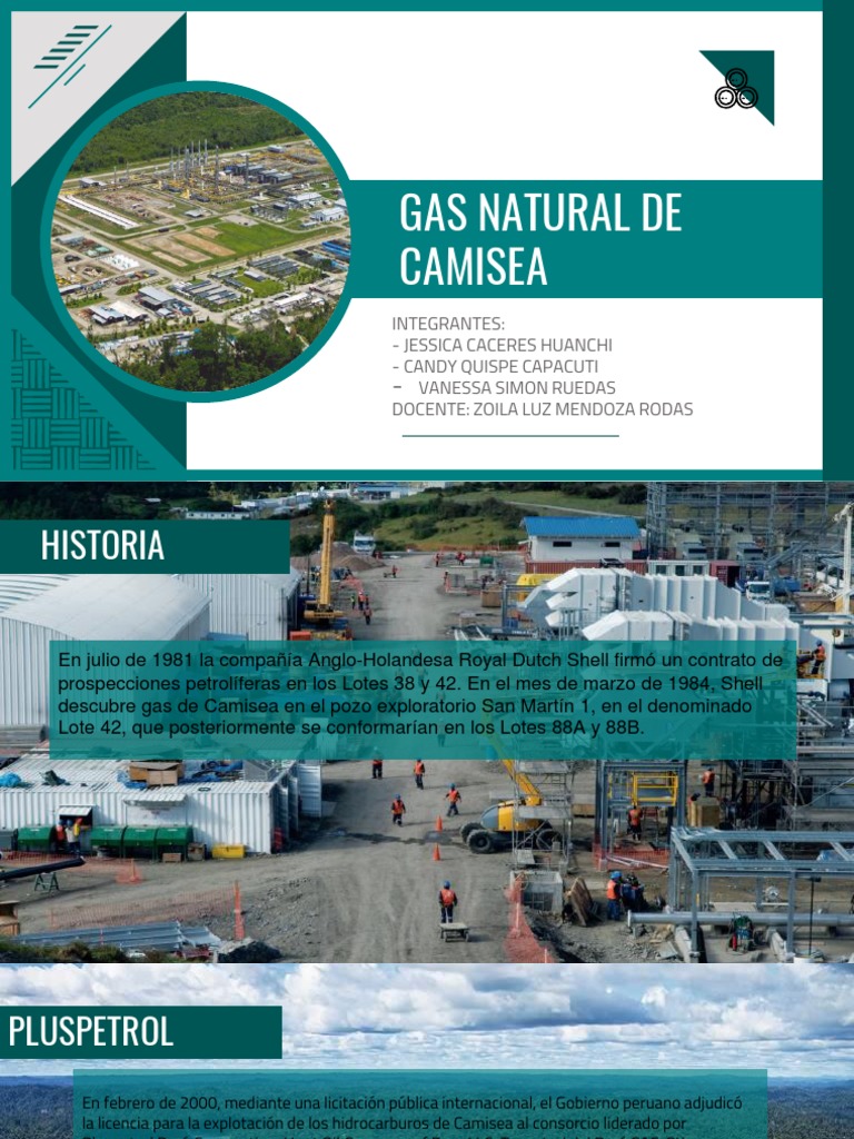 Gas Natural de Camisea en Perú | PDF | Gas natural | Naturaleza