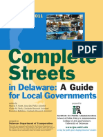 Complete Streets in Delaware A Guide For