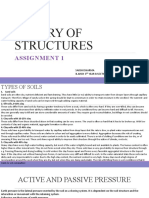 THEORY OF STRUCTURES ASSIGNMENT 1