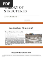 Theory of Structures: Assignment 1