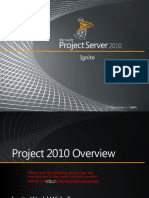 Microsoft Project 2010 Overview