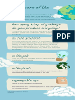 grafico en inglés del cuidado del medio ambiente