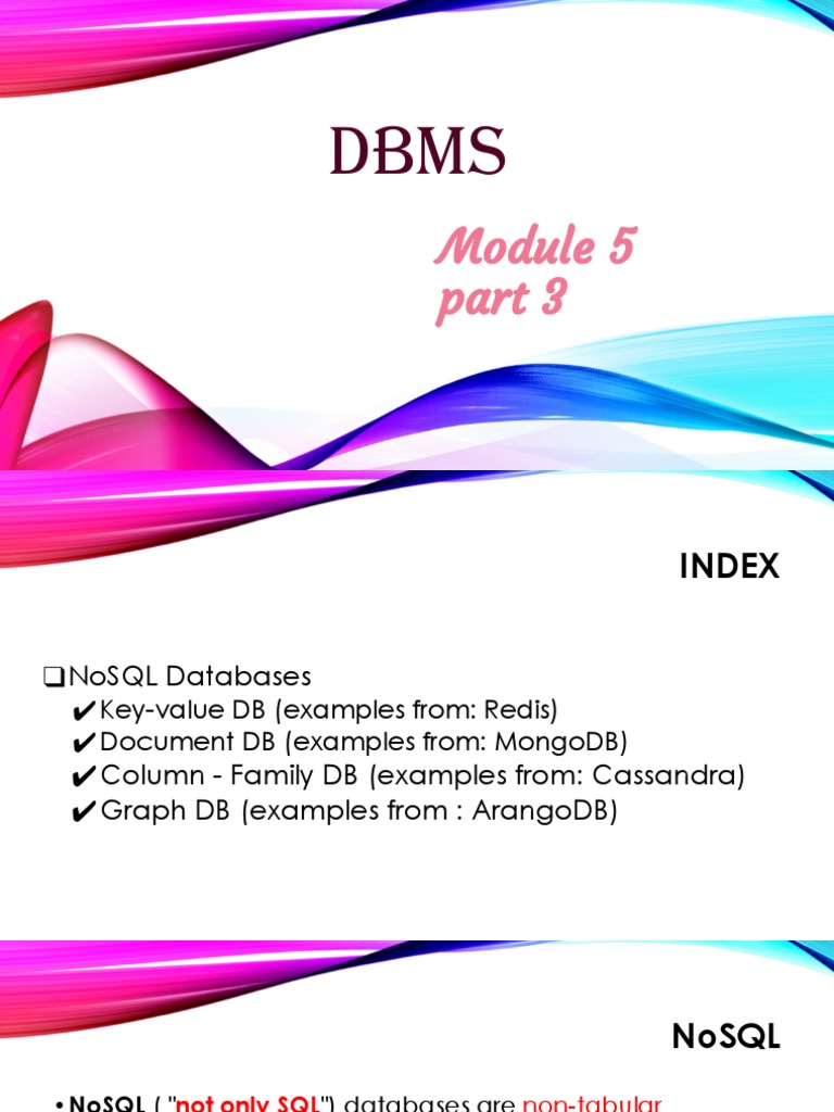 Overview of NoSQL Database Types | PDF | No Sql | Databases