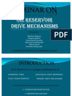 Oil Reservoir Drive Mechanisms Presentation