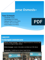 Reverse Osmosis : Nama Kelompok