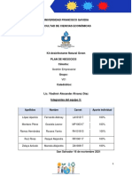 Plan de Negocios - Natural Green Kit Desinfectante