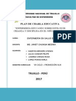 Plan de Charla Escolar