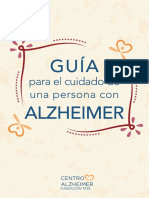 Guía para el cuidado de una persona con Alzheimer
