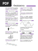 Ondulatória Resumo