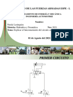 Función de Un Circuito en FluidSim FESTO - Nataly Lasinquiza