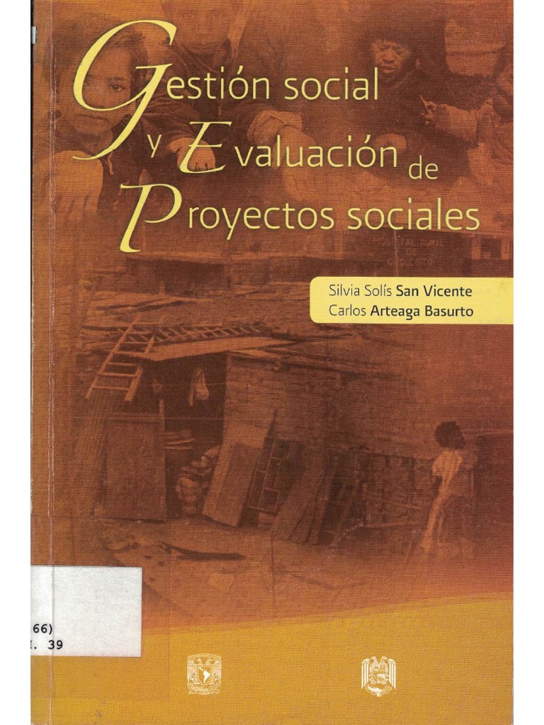 Gestion Social y Evaluacion de Proyectos Sociales | PDF