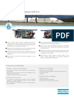 Atlas Copco: Railway Air Systems Oil-Injected Screw Compressor GAR 5-14