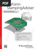 Autoform Training Manual Overview | PDF | Simulation | Computing