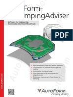 Autoform-Stampingadviser: Software For Engineering Manufacturable Sheet Metal Parts