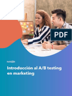 Introducción Al AB Testing y Experimentos de Marketing
