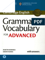 Cambridge English: Grammar,. Vocabulary