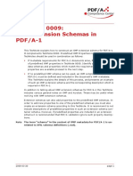 Technote 0009: XMP Extension Schemas in Pdf/A-1