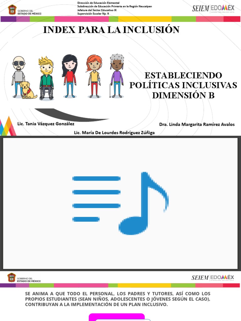 Estableciendo Políticas Inclusivas | PDF | Inclusión (Educación ...