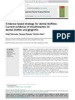 Evidence-Based Strategy For Dental Biofilms: Current Evidence of Mouthwashes On Dental Biofilm and Gingivitis