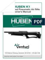 Huben K1: Pre-Charged Pneumatic Air Rifle Owner's Manual