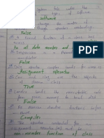 CS201 Handwritten Short Notes Handwritten