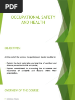 Occupational Safety and Health