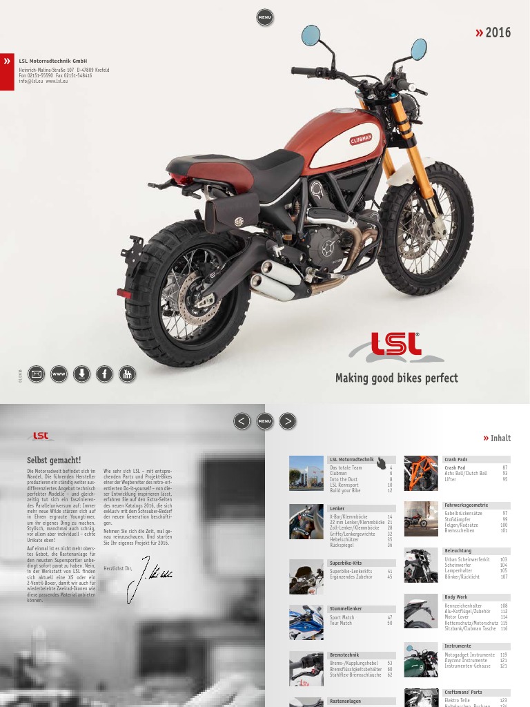 Bremshebel Motorrad LSL Thruxton 16- - Hebel - Lenker und Griffe