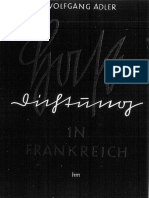 Adler, Wolfgang - Hassdichtung in Frankreich (1940, 51 S., Scan-Text)