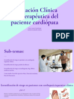 Evaluación Clínica Fisioterapéutica Del Paciente Cardiópata