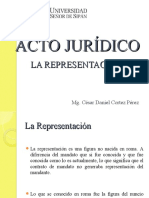 Acto Jurídico-La Representación