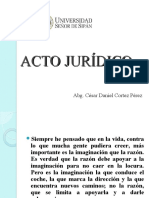 Acto Jurídico -Clase 1