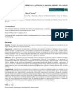 22. Hammerle-Etiología de Los Defectos de Tejidos Duros y Blandos en Implantes Dentales