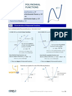 2.1 - Characteristics of Polynomial Functions Math 30-1