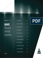 Manual Identidad Corporativa ADAMS