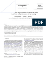 Colour - Gokmen 2006. Study of Colour and Acrylamide Formation in Coffee