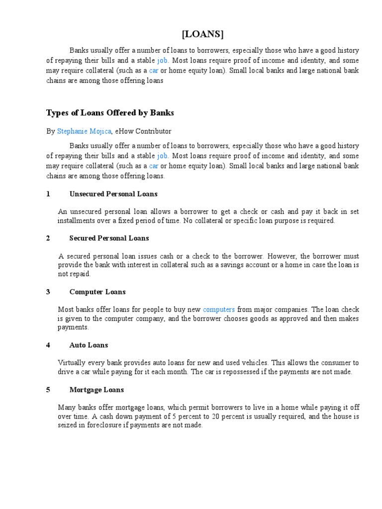 Unit 1 Securities Finance Stocks