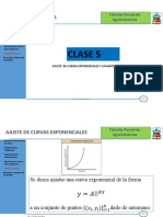 Ajuste de Curvas Exponenciales y Log